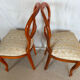 2 upholstered hot air balloon chairs