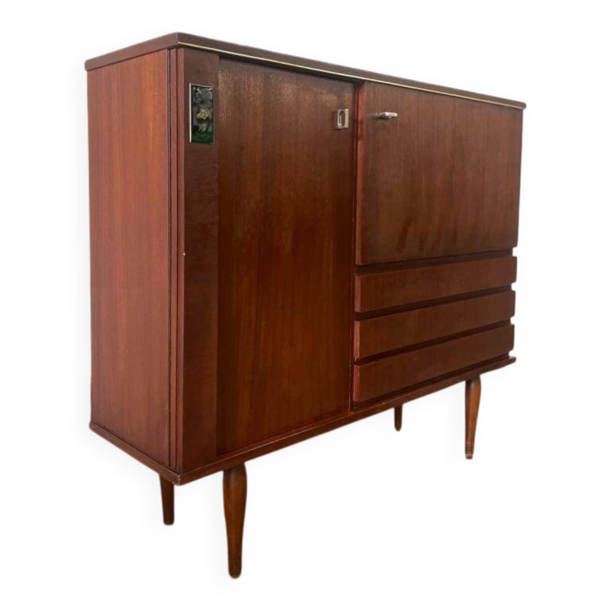 Vintage wooden bar cabinet / cabinet