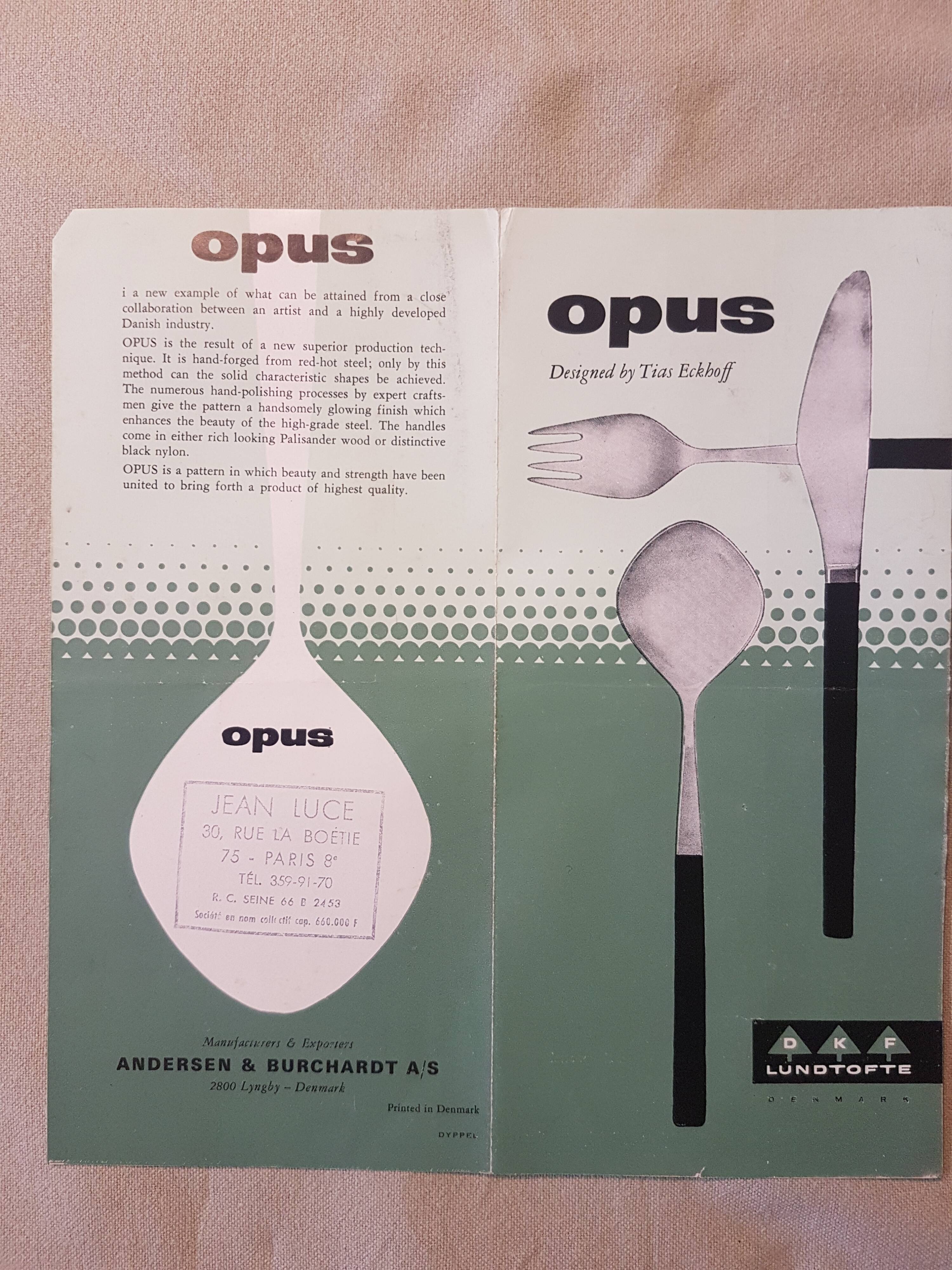 Cutlery set Tias Eckhoff 1960 complete cutlery service