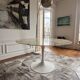 Knoll round table in marble