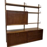 Vintage Poul Cadovius Royal System wall system wall unit