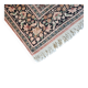 Vintage Kasmir Silk Hand-Knotted Rug with Floral Pattern, Pakistan 1950s