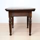Table d'écriture en chêne néo-renaissance allemande, vers 1890
