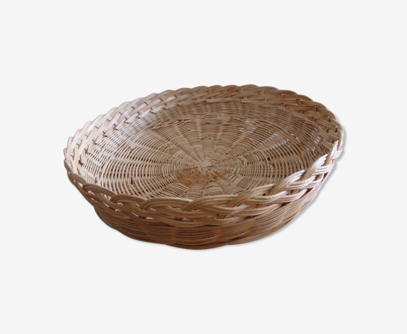 Panier, centre de table en osier