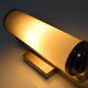 Art deco tubular wall lamp,1930's.