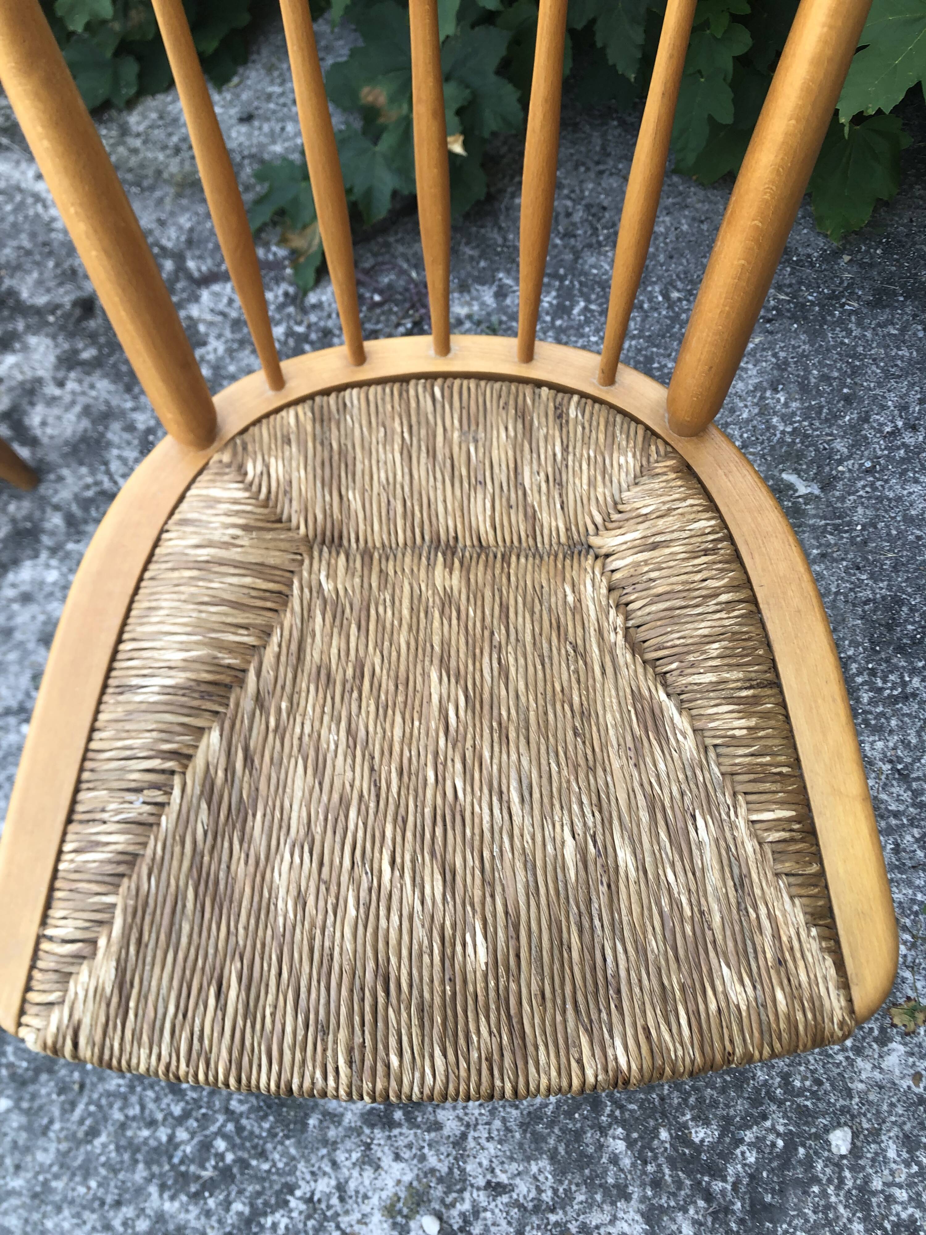 Chairs designed by Arno Lambrecht for WK Möbel, 1950s