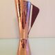 Diabolo vase in hammered red copper 60/70