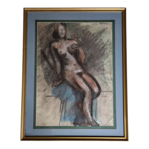 Etude de nu Mademoiselle de B