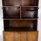 Bookcase With light Display Made In Rosewood, Danish Design From 1960s