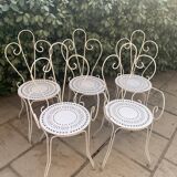 Living room wrought iron garden