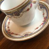 Série de 9 tasses anciennes