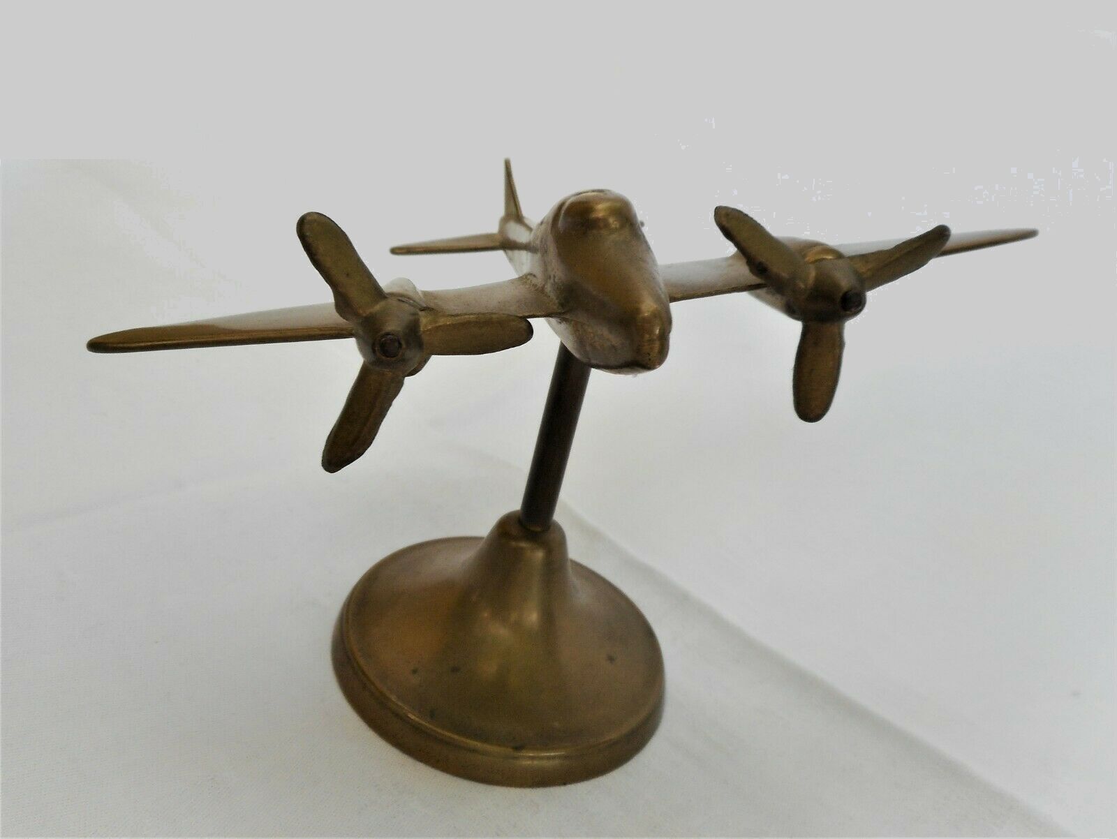 1940s Bronze propeller plane