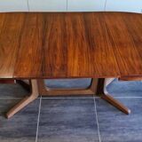 Vintage extendable table Baumann 1970s
