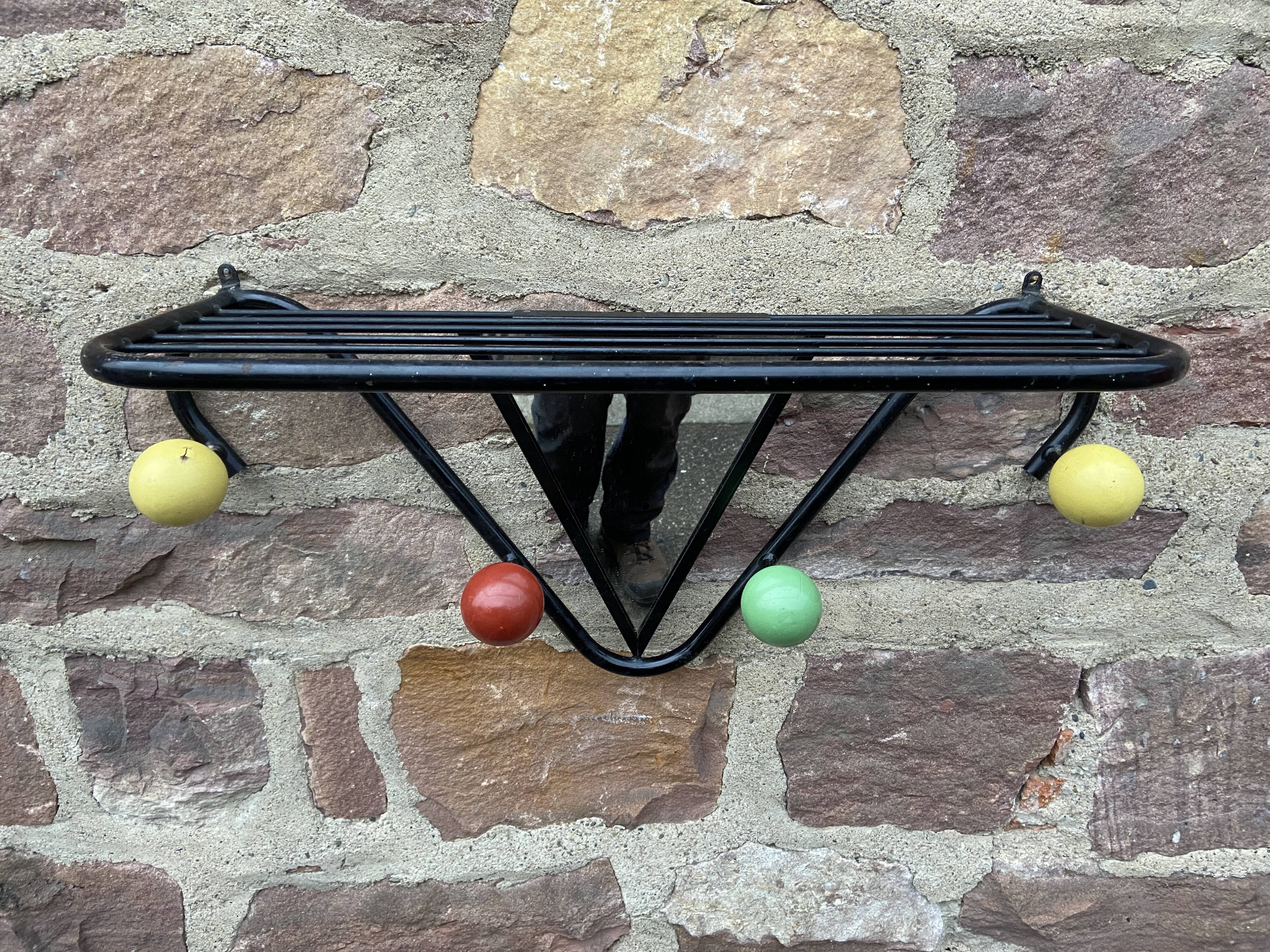 Vintage coat rack, France, 50