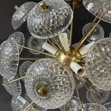 Dandelion chandelier, Kamenický Šenov, 1970s, price per piece