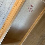 Vintage solid oak chest of drawers