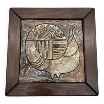 Wall ceramic "The Cyclades" by Roland Zobel – 1960s