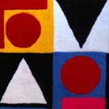 Tufted Bauhaus rug