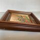 Oil painting frame on hardboard flowers by Magda Verschaeve