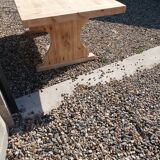 Old fir monastery table