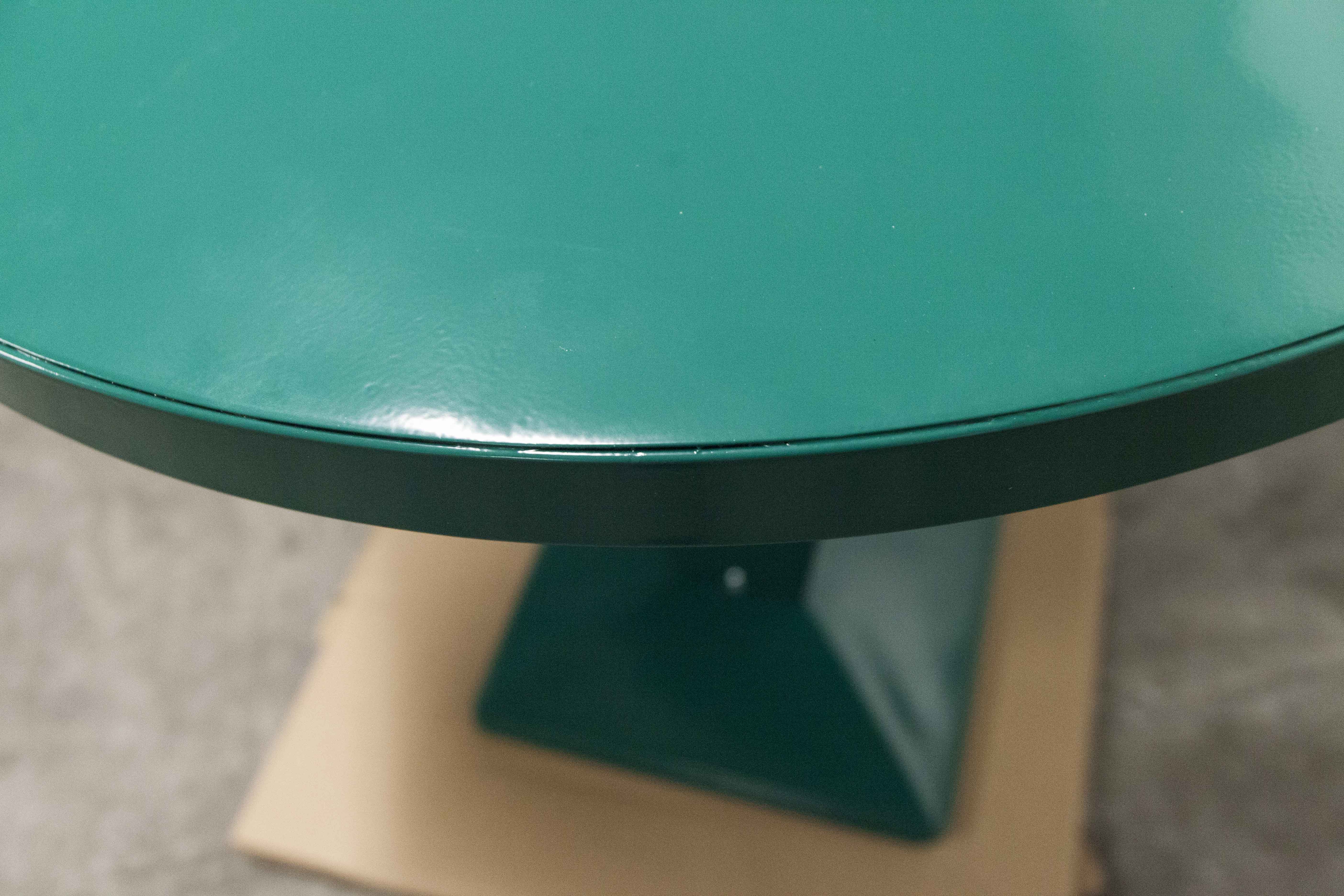 Bistro table Tolix "Kub 80" 1950 Xavier Pauchard restored