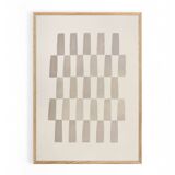 Painting 50x70cm abstract minimalist signed Eawy