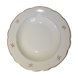 1 vintage hollow round serving dish in Villeroy and Boch 210166 porcelain