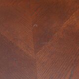 Grand Baroque-Style 11-Piece Dining Suite — Carved Oak & Oak Veneer — Table