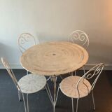 Old garden furniture