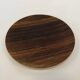 Vintage wooden cups and saucers in teak