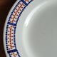 Six antique dinner plates