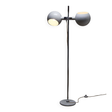 Double sphere floor lamp by Cosack