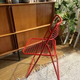 Vintage red Tallin chair