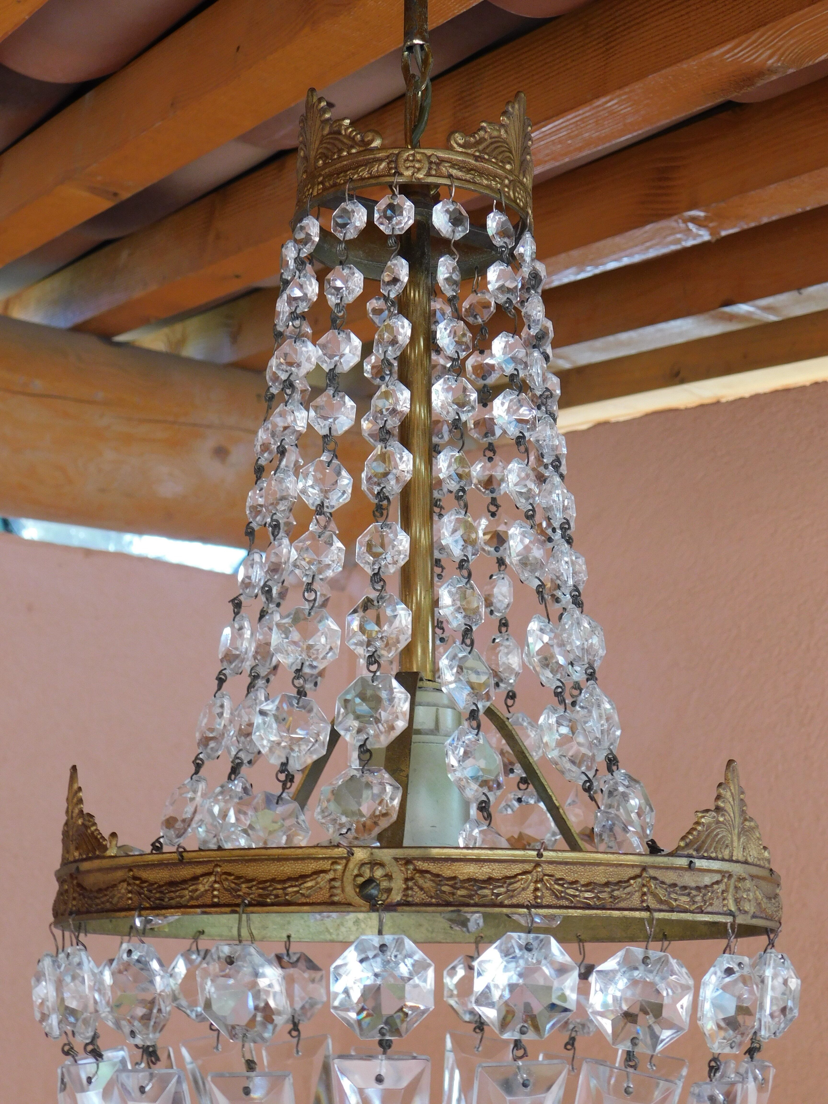 Hot air balloon chandelier - 25 cm