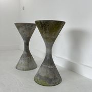 2 jardinières Anton Bee et W. Guhl édition Eternit, 1958