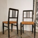 Pair of rope chairs