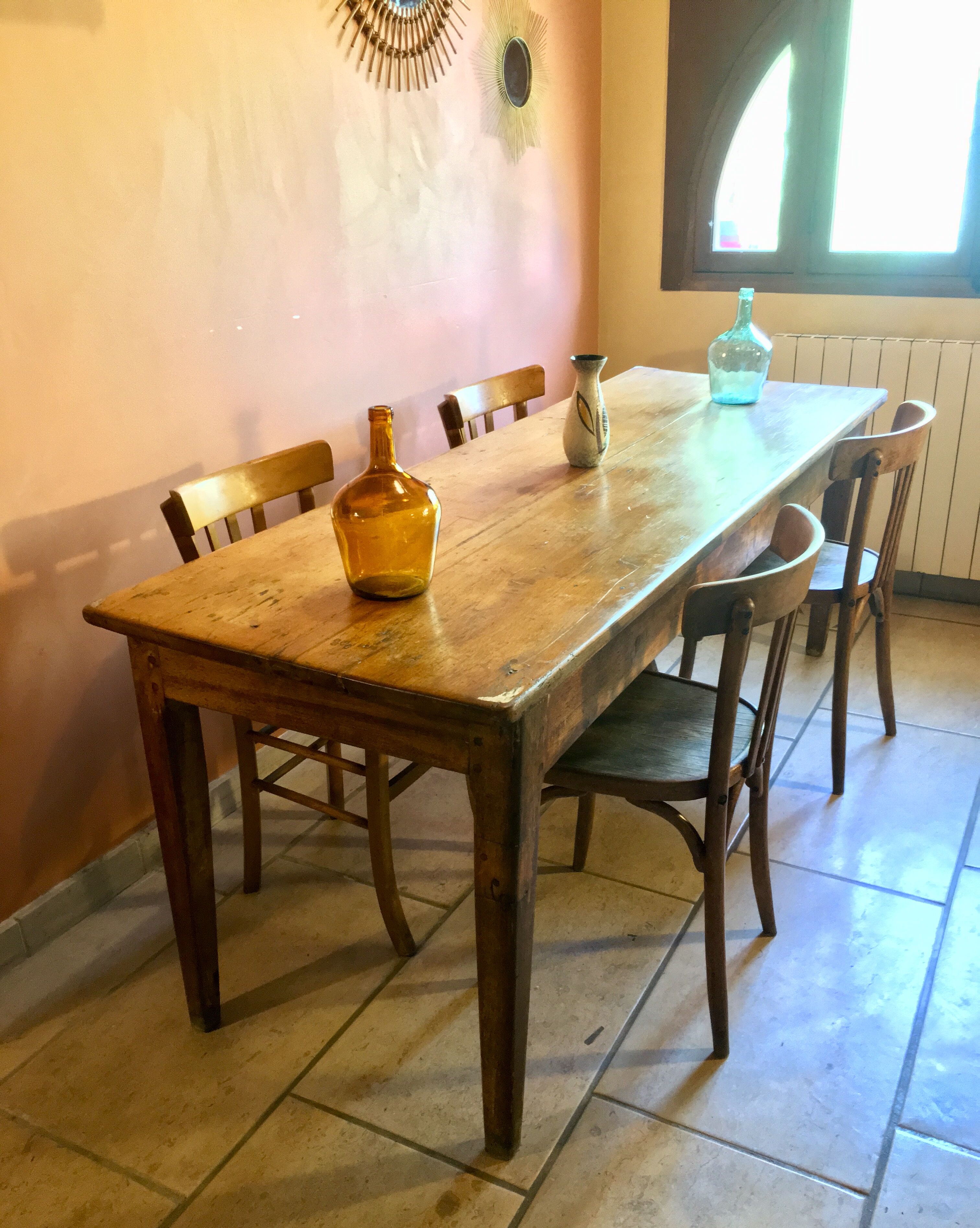 Table de ferme 2m