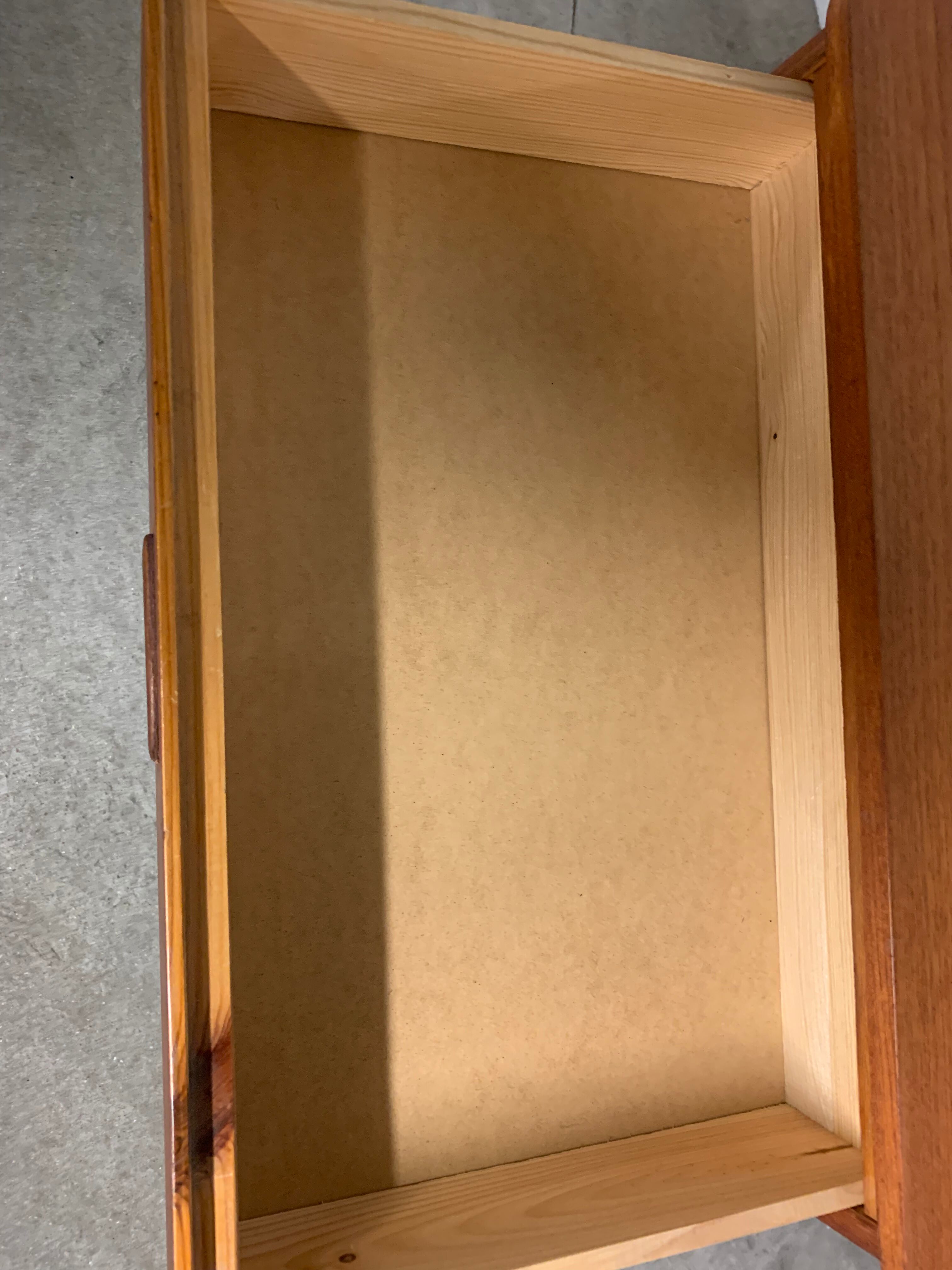 Scandinavian vintage teak chest of drawers 1960