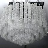 Vintage italian murano glass chandelier by Toni Zuccheri for Venini, 1960s