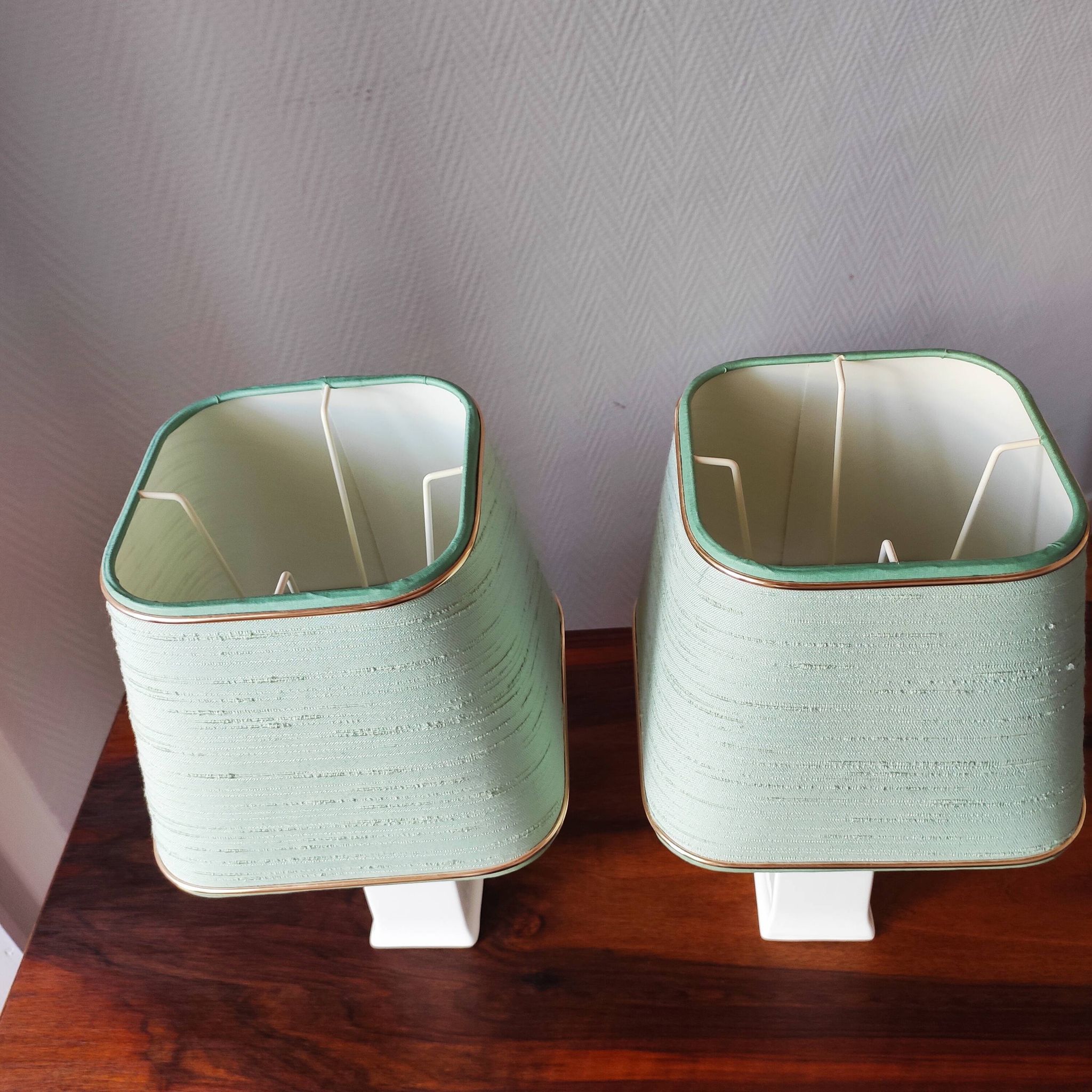 Danish pair of lamps, 1980