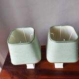 Pair of vintage Danish lamps 1980