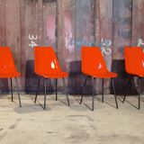 Set of 8 chairs by Miroslav Navràtil for Vertex
