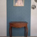 Mahogany sewing basket