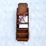 Old wall shelf for postcards or mail