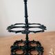Vintage cast iron bottle rack