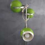 Lamppost eyeballs, 3 lamps years 70' green