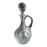 Ewer carafe – Blown and cut crystal