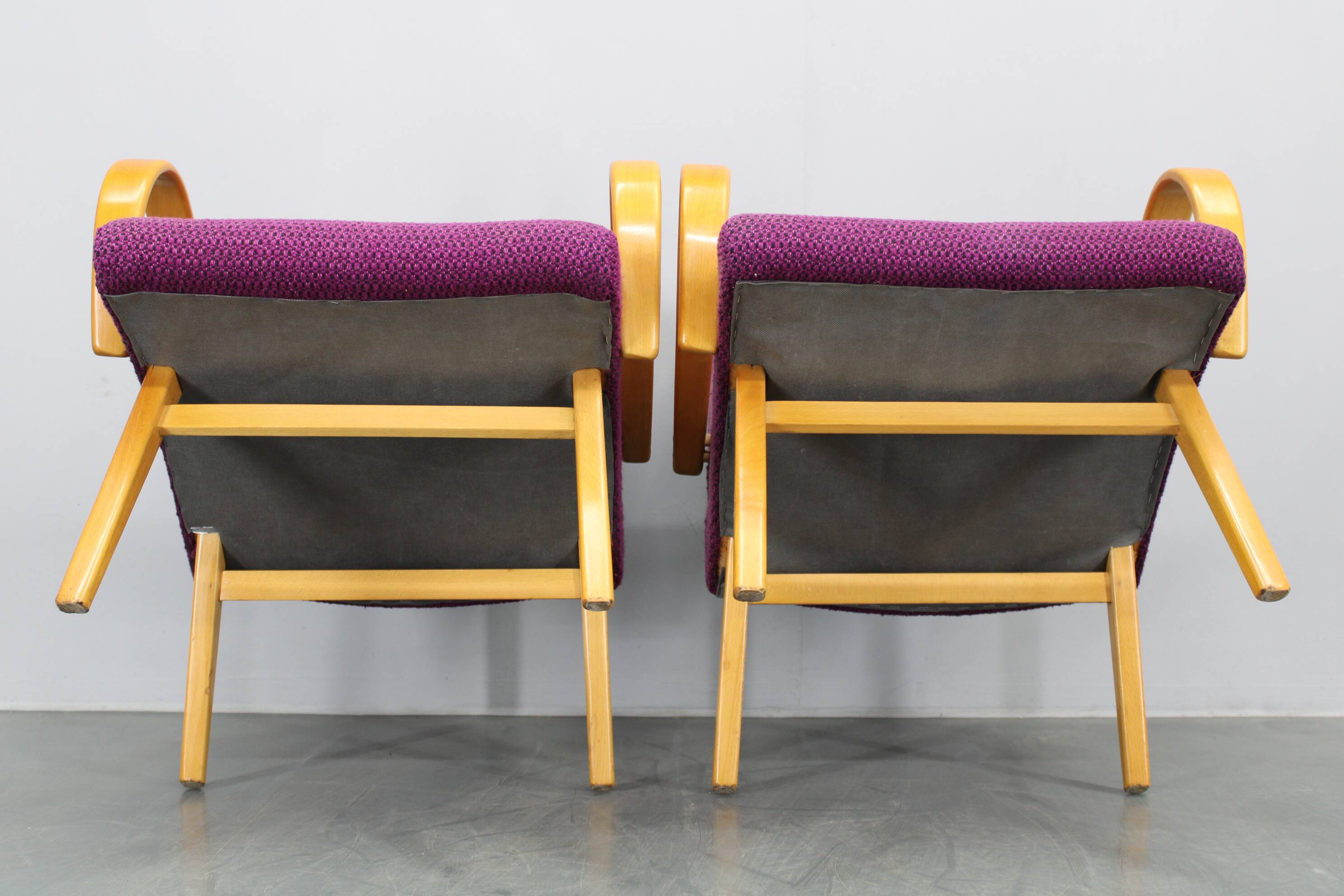 Paire de fauteuils, Tchécoslovaquie années 1960