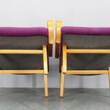 1960s Pair of Armchairs, Czechoslovakia