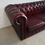 red chesterfield sofa 3 seater